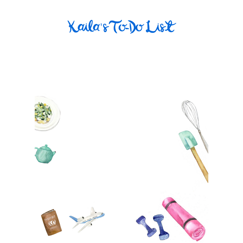 Custom Stationary: To Do List - Customer's Product with price 149.99 ID K8ds1aTETCH-ipw3aACHLh1I